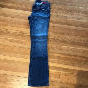 Express dark wash jeans